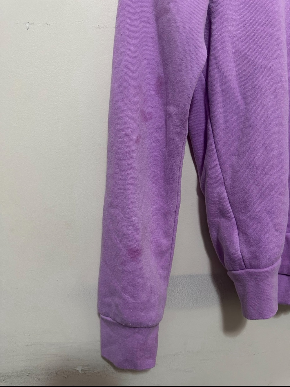 Aviator Nation Kids Size 12 Purple Rainbow Stripe Full Zip Hoodie Made in USA - Picture 7 of 14